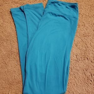 Lularoe blue is leggings